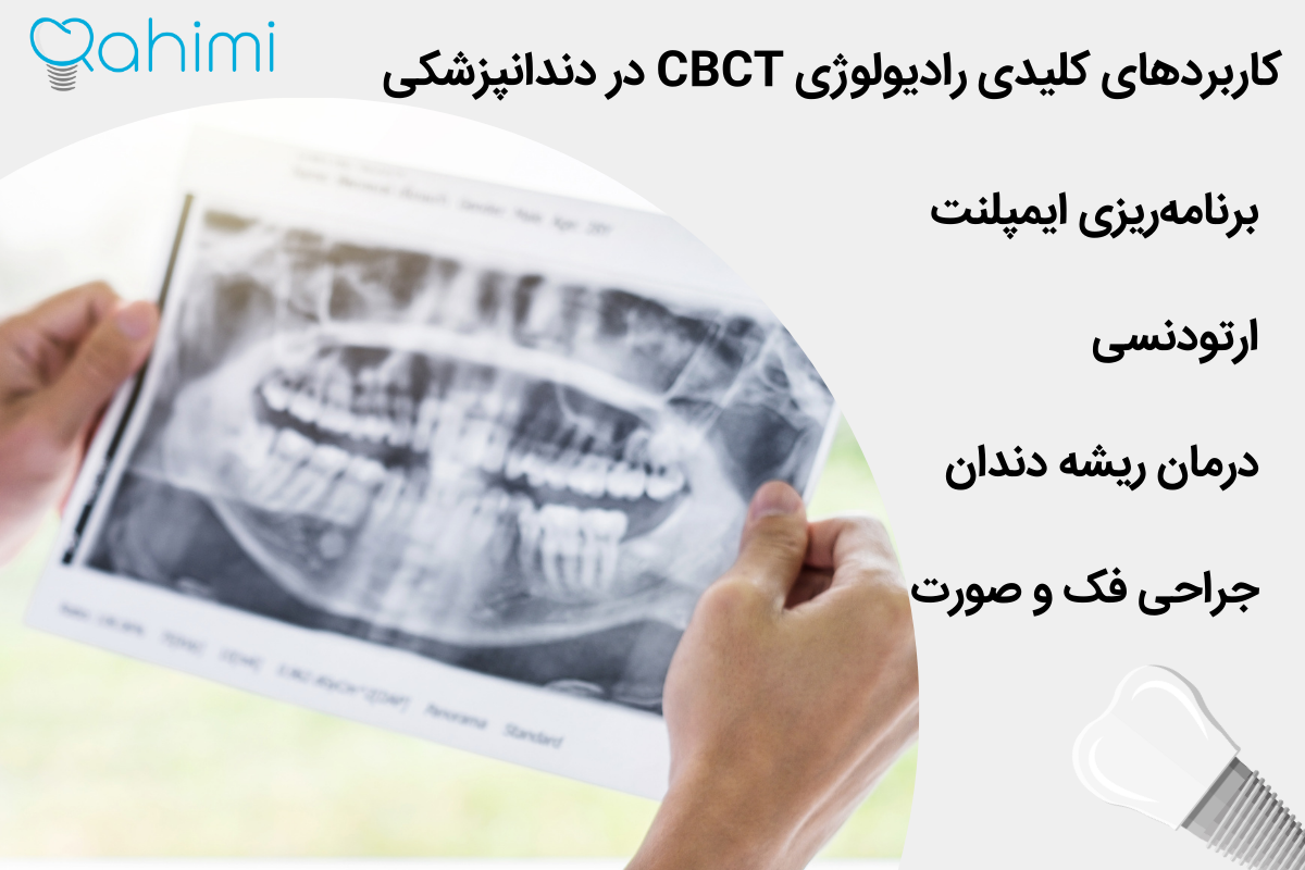 کاربردهای کلیدی رادیولوژی CBCT در دندانپزشکی